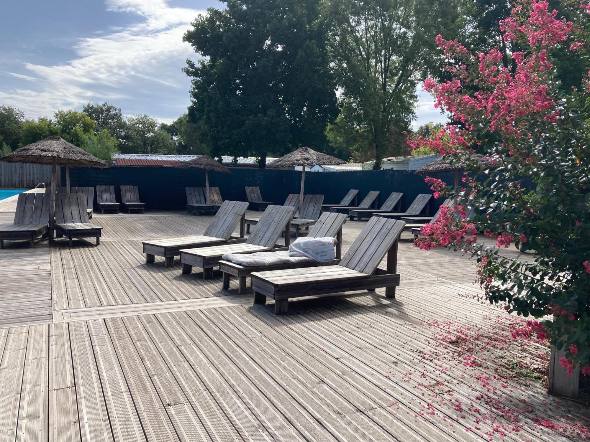 Mobilhome 6 Places - Mimizan - Camping La Lande Zewnętrze zdjęcie